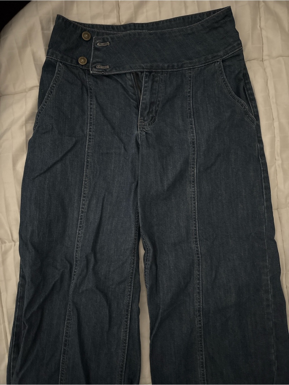 Princess Polly Dark Blue Bootcut Men's Jeans
